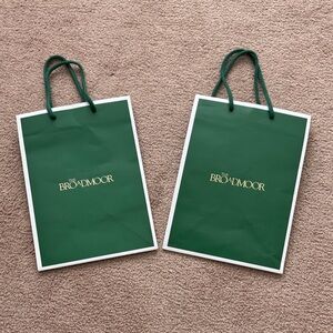 Green Gift Bags from The Broadmoor Colorado Springs, Colorado